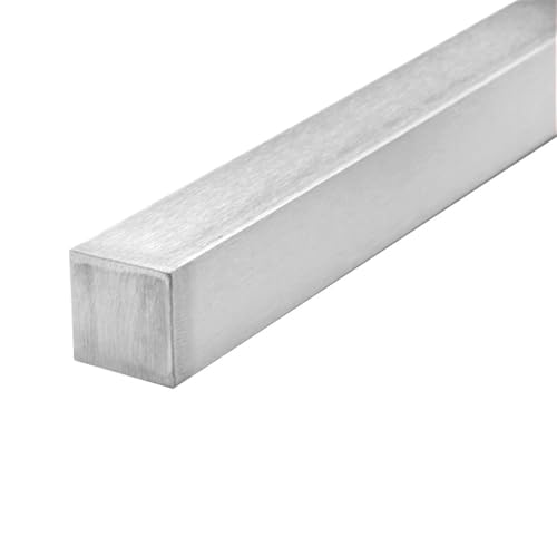 1 Stück 6061 Aluminium-Vierkantstange, massive Vierkantstangen, harte Aluminiumstangen, 100–500 mm, rechteckiger Metallstreifen(200MMX35X35MM) von Loacea