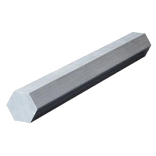 1 Stück 6061 Aluminiumlegierung Stange Durchmesser 16mm-20mm, Sechskantstangen, Länge 10/20/30cm Aluminium Vollmetallstange(19x100mm) von Loacea