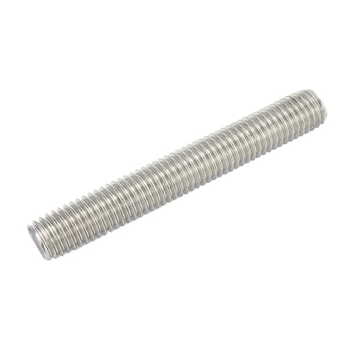 10 Stück Gewindestangenbolzen, M3 M4 M5 M6 Vollgewindestange aus Edelstahl, 90-150 mm Vollgewindestange(M5 x 140MM) von Loacea