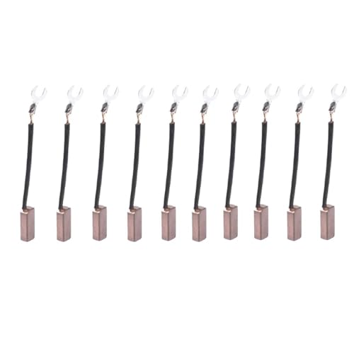 10 Stück Kohlebürsten for Generatoren mit hohem Kupfergehalt, J164, Länge 32/35/40 mm, Kohlebürste for Elektromotoren(10X10X32mm) von Loacea