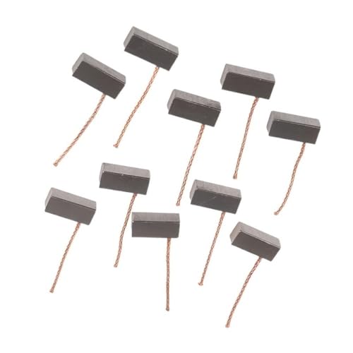 10-teiliger Motorkohlebürsten-Ersatz 8 x 9 x 20 mm, Kohlebürsten-Kit for Auto-Heizgebläse von Loacea