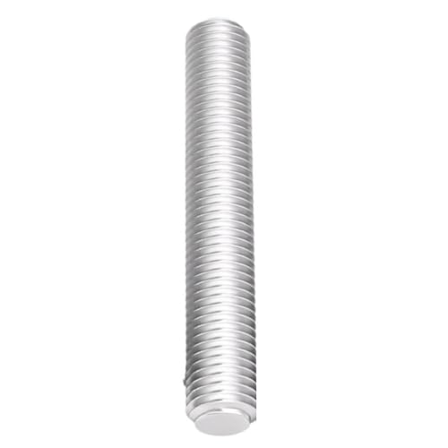 2 Stück Aluminium-Gewindestangen M8 M10 M12 Vollgewindestangen 40-200 mm Länge Befestigungselemente for den industriellen Einsatz(M12x40mm) von Loacea