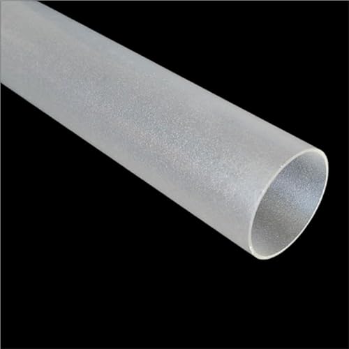 2 Stück Frosting Acrylrohre, PMMA-Rohr for Hausgarten-Lampenschirm und Aquarium-Zubehör, DIY-Rohr(25MM*20CM) von Loacea