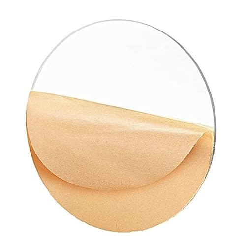 3 mm transparente runde Acrylscheibe, Durchmesser 100 mm – 350 mm, präzisionsgeschnittene runde Platte, 1 Stück(120mm) von Loacea