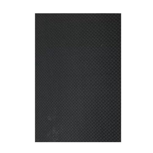 3K-Kohlefaserplatte, matt gewebt, 200 x 250 mm, leichte Platte for Heimwerker, Werkstatt, Handwerk, Reparatur, 1 Stück(0.2mm) von Loacea