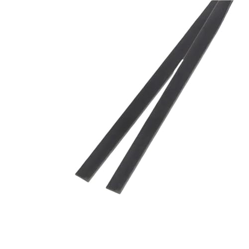 500 mm langer pultrudierter Kohlefaserstreifen, schwarze Modellierfaser for Heimwerker-Baureparaturprojekte, 2 Stück(6.0mm x 30mm) von Loacea