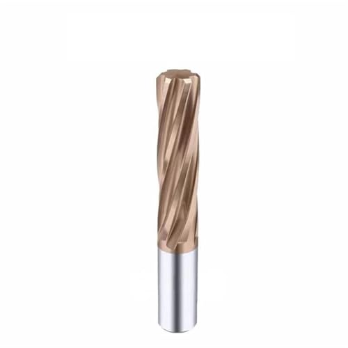6-schneidige Hartmetall-Spiralreibahle, 1/2/3/4/5–12 mm Spannfutterwerkzeug, H7-beschichteter CNC-Maschinenbohrer, 1 Stück(9.6mm) von Loacea