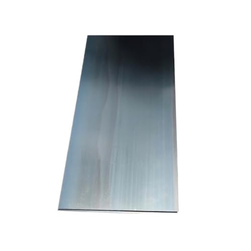 Gehärtetes 65Mn-Federstahlblech, 500 mm lange quadratische Präzisionsplatte aus abgeschrecktem Manganstahl, 1 Stück(0.4x100x500mm) von Loacea