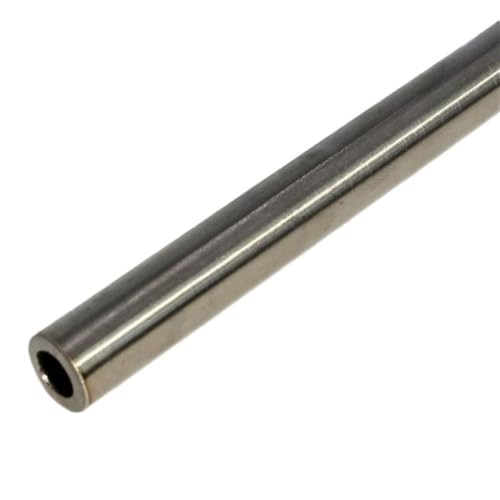 Gerades Rohr aus Edelstahl 304, Länge 25 cm, rundes Kapillarmetallrohr aus Edelstahl, 1 Stück(1x0.1mm) von Loacea