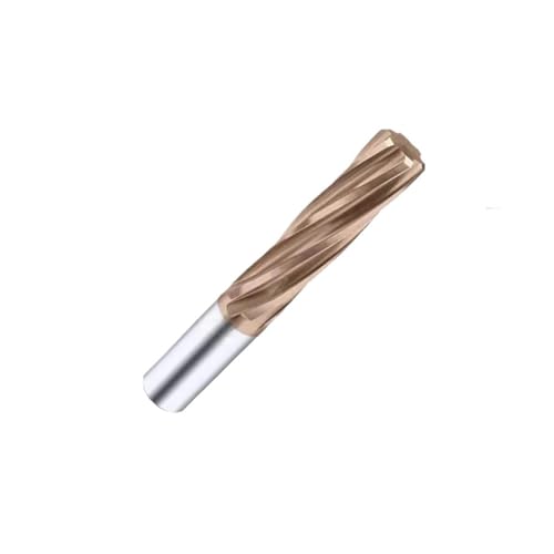 H7 6-schneidige Hartmetall-Reibahle 2/10/11/15/19 mm, Spiralfutter-beschichtetes Werkzeug for CNC-Maschine, 1 Stück(10x150mm) von Loacea