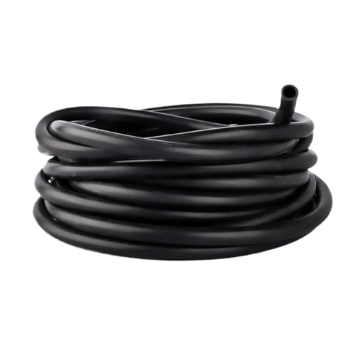 Länge 1 Meter, schwarzer flexibler Weichgummischlauch, Innendurchmesser 1 mm, 2 mm, 3 mm, Silikonschlauch for Aquarium-Luftpumpe(13x16mm) von Loacea