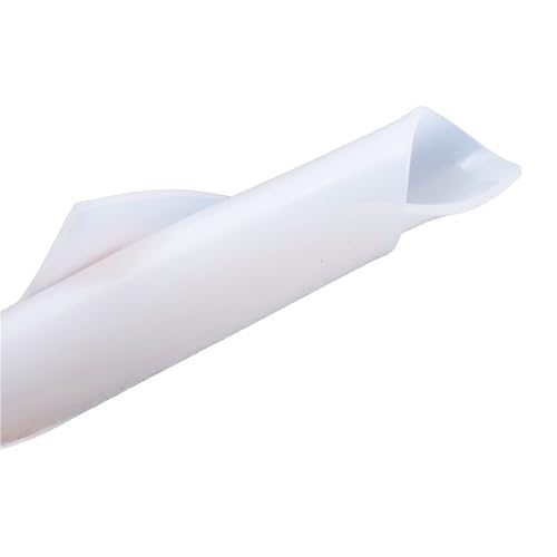 Loacea 1 piece Silikondichtung, durchscheinende Gummiplatte, hochtemperaturbeständiges flaches Dichtungspad for Heimwerker(500x1000x3.5mm) von Loacea