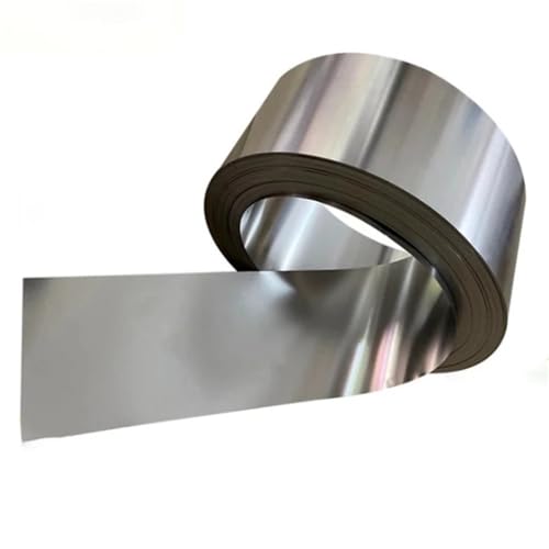 Loacea 1060 Aluminiumstreifenfolie mit Wärmeleitfähigkeit, 0,08 mm dünnes Aluminiumblech for Kochen, 1 Stück(0.01mmx200mmx1m) von Loacea