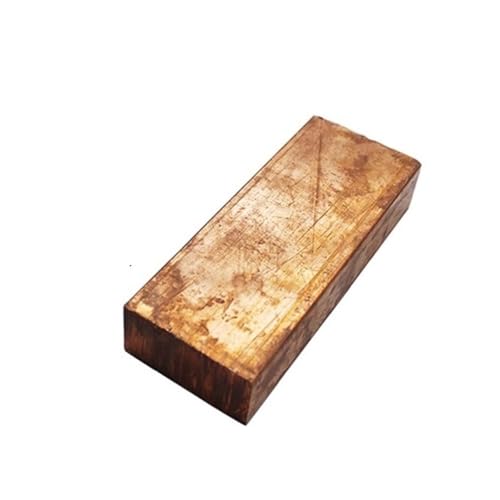 Loacea Flache Kupferstange mit hoher Festigkeit, Kupfervierkantstange for Elektro- und Handwerksanwendungen, 1 Stück(20x30x100mm) von Loacea