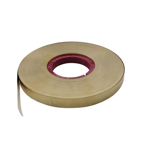 Loacea Messingfolienrolle, dick, 0,01–10 mm, flexibler Bastelstreifen, Kupferlegierungsblech for dekorative Zwecke, 1 Stück(0.2x30x500mm) von Loacea