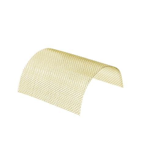 Loacea Messinggewebe for Feinfilter, gelbes Kupfergewebe mit Wärmeleitfähigkeit und Haltbarkeit, 1 Stück(30CM*90CM*180) von Loacea