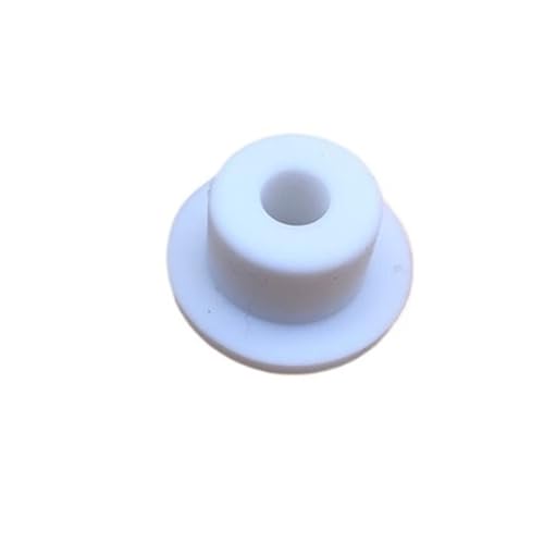 Loacea Silikon-Gummistopfen, weißer Stopper, 6,8–68,6 mm, T-Typ-Gummistopfen, 10 Stück(7.3mm) von Loacea