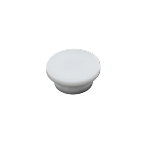 Loacea T-Lochkappe Silikonkautschukstopfen 6,8 mm–30,3 mm–48,5 mm–68,6 mm, weißer runder Dichtungsstopfen 2 Stück(37.6mm) von Loacea