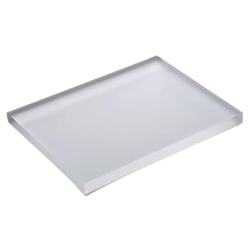 Mattierte, durchscheinende Acrylplatte, 2 mm, 3 mm, 5 mm dick, rechteckig, 200 x 200 mm, Spritzschutz-Acryl, 1 Stück(3MM*200 * 400MM) von Loacea