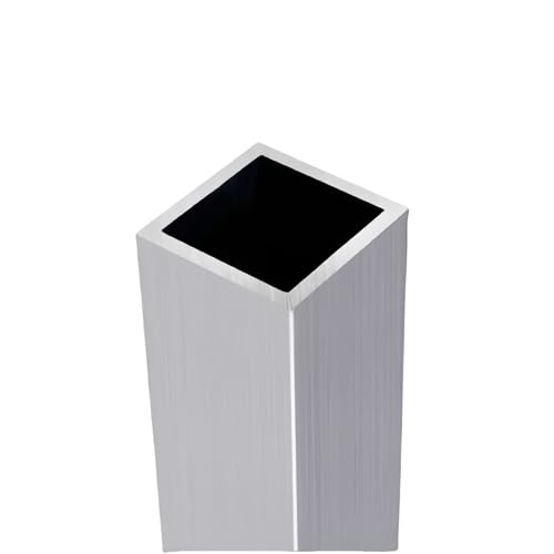 Profil 6063 Aluminiumlegierung Vierkantrohr, rechteckiges Rohr Länge 245mm 500mm Hohles gerades Rohr 1pc(245X8X8X1MM) von Loacea