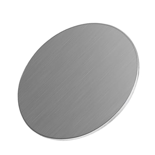 Runde Stahlblechscheibe, rund, 1,5 mm dick, 304 Edelstahlplatte, rund, Durchmesser 50 mm bis 300 mm, 1 Stück(150mm) von Loacea