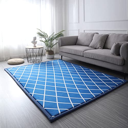 Loartee Korallenrote Teppich,Samtmatte,als Krabbeldecke fürs Baby,Sternenhimmel Teppiche von Loartee