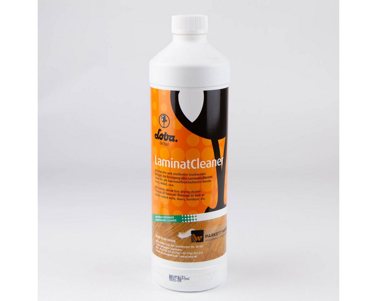 Loba Loba LaminatCleaner Reiniger 1 Liter Parkettreiniger Loba Loba LaminatCleaner Reiniger 1 Liter Parkettreiniger von Loba