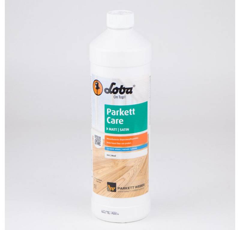 Loba Loba ParkettCare Parkettpflege matt 1 Liter Parkettreiniger von Loba