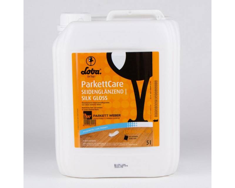 Loba Loba ParkettCare Parkettpflege seidenglänzend 5 Liter Parkettreiniger von Loba