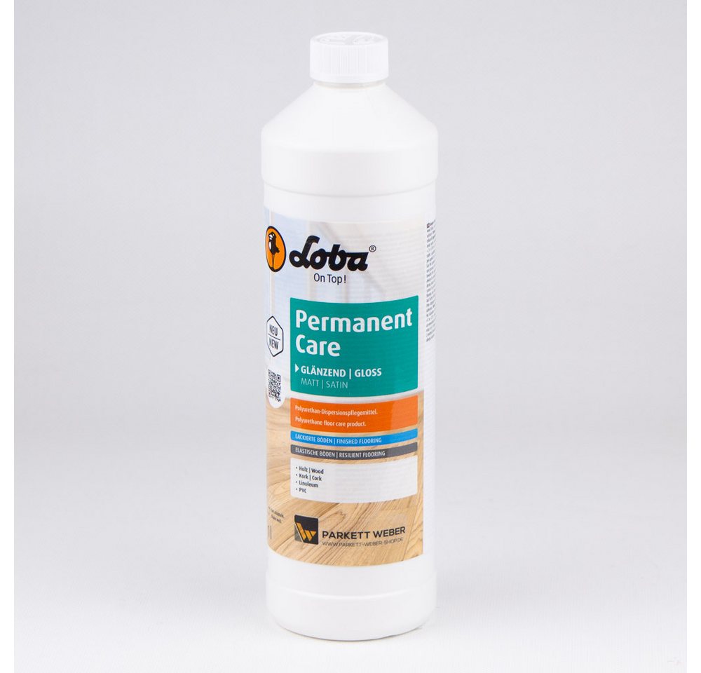 Loba Loba PermanentCare glänzend 1 Liter (vormals V6 Finish) Parkettreiniger von Loba