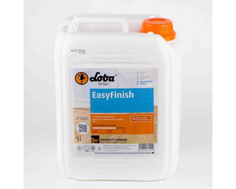 Loba Treppen- und Parkettlack Loba EasyFinish halbmatt 5 Liter von Loba
