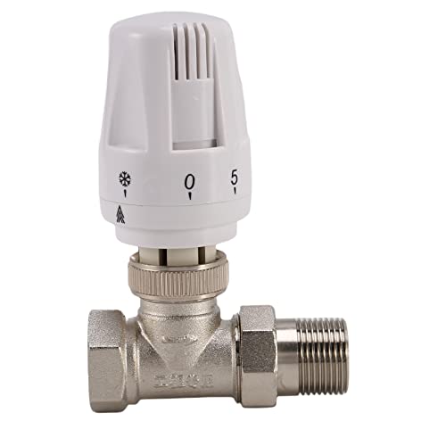 Lobamop 3/4 Thermostat Heiz KöRper Ventil Messing Gerade Typ DN20 Fuß Boden Heizung mit Automatischem Temperatur Regel Ventil von Lobamop