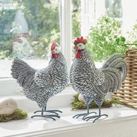 Deko-Huhn 2er Set Mannis Deko-Huhn 2er Set Mannis von LOBERON