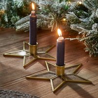 Kerzenständer 2er Set Zaydan Kerzenständer 2er Set Zaydan von LOBERON