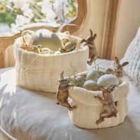 Korb 2er Set Huillé von LOBERON
