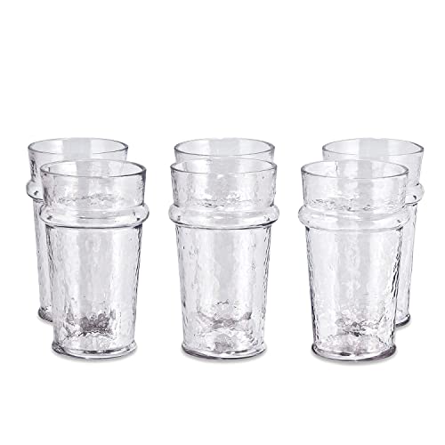 LOBERON Glas 6er Set Avrilla, mundgeblasen, zeitloses Design, spülmaschinenfest, Küchenutensilien, Küchenzubehör, Tischaccessoires, Glas, klar von Loberon