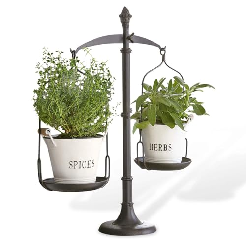 LOBERON Deko-Waage Tynne | Deko Küchenwaage Aus Eisen | Robustes Eisen Mit Antik-Finish | Nostalgisches Accessoire | Schalen Mit ø 15cm | Schwarz LOBERON Deko-Waage Tynne | Deko Küchenwaage Aus Eisen | Robustes Eisen Mit Antik-Finish | Nostalgisches Accessoire | Schalen Mit ø 15cm | Schwarz von Loberon