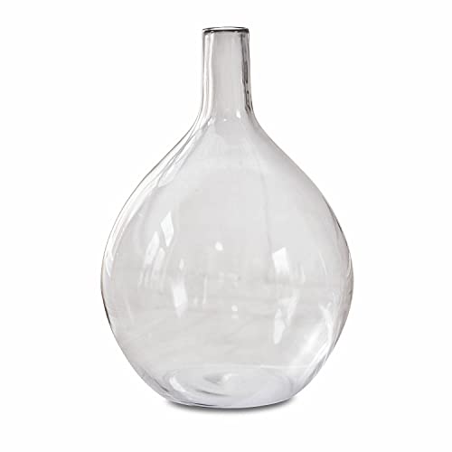 LOBERON Vase Argonne, Glas, H/Ø ca. 48/33 cm, grau von Loberon