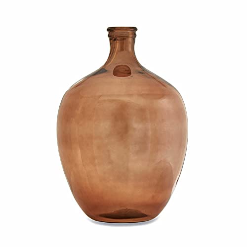 LOBERON Vase Numera, Glas, H/Øca. 48/27 cm, braun, braun von Loberon