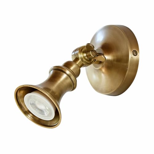 LOBERON Wandlampe Grilex, Flexibler Neigungswinkel, Präzise Lichtausrichtung, Nostalgischer Charme, Wandleuchte, Akzentbeleuchtung, Leselicht, Messing, antikmessing LOBERON Wandlampe Grilex, Flexibler Neigungswinkel, Präzise Lichtausrichtung, Nostalgischer Charme, Wandleuchte, Akzentbeleuchtung, Leselicht, Messing, antikmessing von Loberon