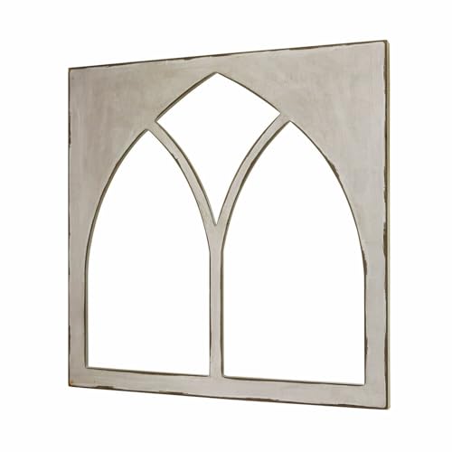 Loberon Deko-Fenster Kiraline, Harmonische Rundbögen, Kunstvolles Design, mit Antik-Finish, Besonderer Wandschmuck, Wanddekoration, MDF, Eisen, antikweiß Loberon Deko-Fenster Kiraline, Harmonische Rundbögen, Kunstvolles Design, mit Antik-Finish, Besonderer Wandschmuck, Wanddekoration, MDF, Eisen, antikweiß von Loberon