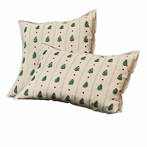 Loberon Kissenhülle 2er Set Emily, Tannenbaum Print, vers. Größen, weihnachtliche Textilien, Weihnachtsstimmung, Weihnachtsdeko, Weihnachten, Leinen, beige/grün Loberon Kissenhülle 2er Set Emily, Tannenbaum Print, vers. Größen, weihnachtliche Textilien, Weihnachtsstimmung, Weihnachtsdeko, Weihnachten, Leinen, beige/grün von Loberon