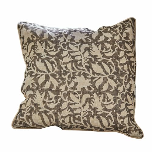 Loberon Kissenhülle 2er Set Ziradayn, schwarz/beige von Loberon