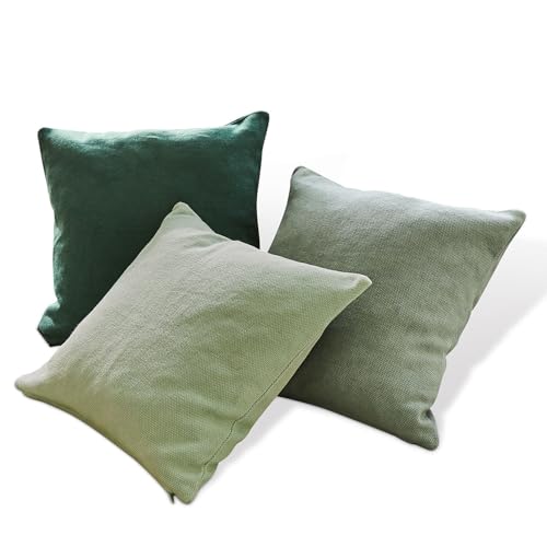 Loberon Kissenhülle 3er Set Alienor, harmonierende Farbtöne, Schlichte Eleganz, in der Maschine waschbar, Kissenbezug, Wohntextilien, Wohn-Accessoires, Baumwolle, grün Loberon Kissenhülle 3er Set Alienor, harmonierende Farbtöne, Schlichte Eleganz, in der Maschine waschbar, Kissenbezug, Wohntextilien, Wohn-Accessoires, Baumwolle, grün von Loberon