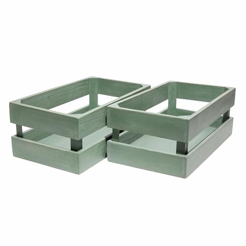 Loberon Korb 2er Set Éclairon, grün Loberon Korb 2er Set Éclairon, grün von Loberon