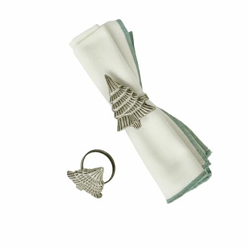 Loberon Serviettenring 2er Set Sylvion, antiksilber Loberon Serviettenring 2er Set Sylvion, antiksilber von Loberon