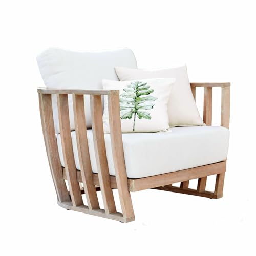 Loberon Sessel FSC-100% Vézère, Dezentes White-Washed-Finish, Komfortable Kissen, Abzieh- & Waschbar, Gartenmöbel, Outdoor, Sitzmöbel, Akazienholz, Olefinfaser, Creme/braun Loberon Sessel FSC-100% Vézère, Dezentes White-Washed-Finish, Komfortable Kissen, Abzieh- & Waschbar, Gartenmöbel, Outdoor, Sitzmöbel, Akazienholz, Olefinfaser, Creme/braun von Loberon