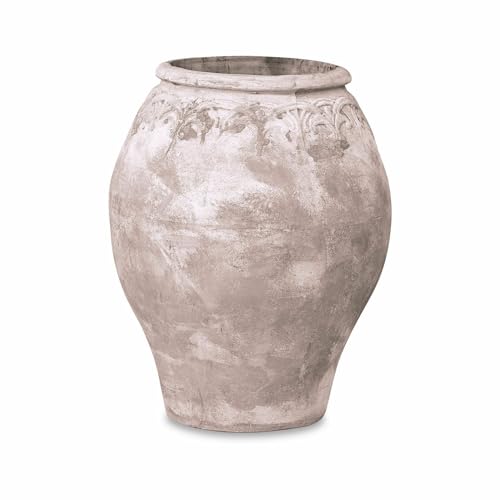 Loberon Übertopf Donneville, Handarbeit, Prächtig in Größe, Form & Design, Antik-Finish, Wetterfest, Gartenzubehör, Pflanzgefäß, Ton, Zement, Sand, antikgrau Loberon Übertopf Donneville, Handarbeit, Prächtig in Größe, Form & Design, Antik-Finish, Wetterfest, Gartenzubehör, Pflanzgefäß, Ton, Zement, Sand, antikgrau von Loberon