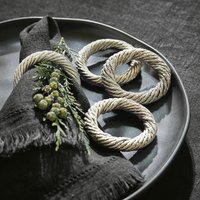 Serviettenring 4er Set Alea von LOBERON