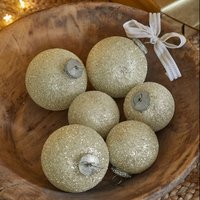 Weihnachtskugel 6er Set Shariz Weihnachtskugel 6er Set Shariz von LOBERON